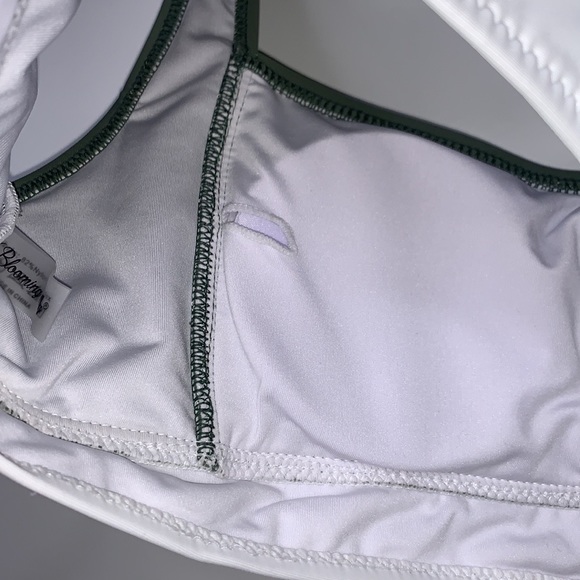 NEW BLOOMING JELLY Green White High Rise Bikini - Picture 9 of 16